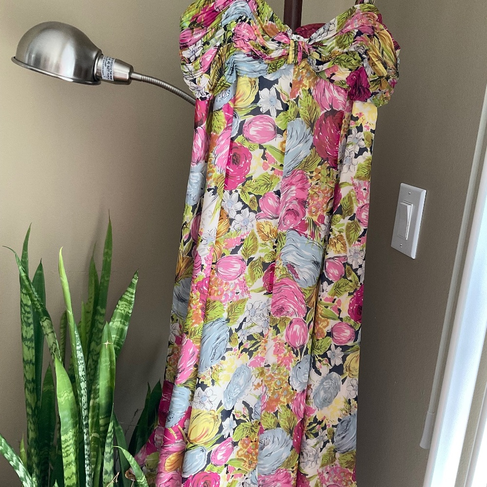 Chetta B Printed Dress Size 4